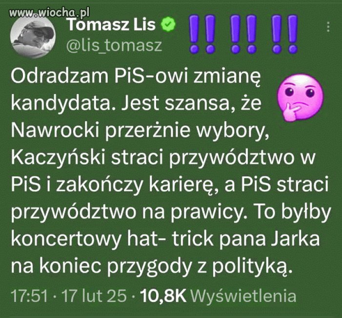 Plan jest taki