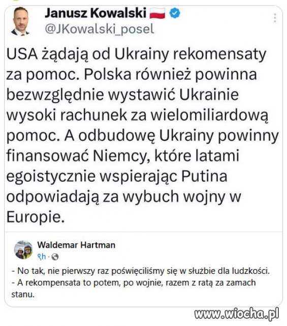 Pocieszny ten "janusz", nazwać go homo sapiens to się obrazi