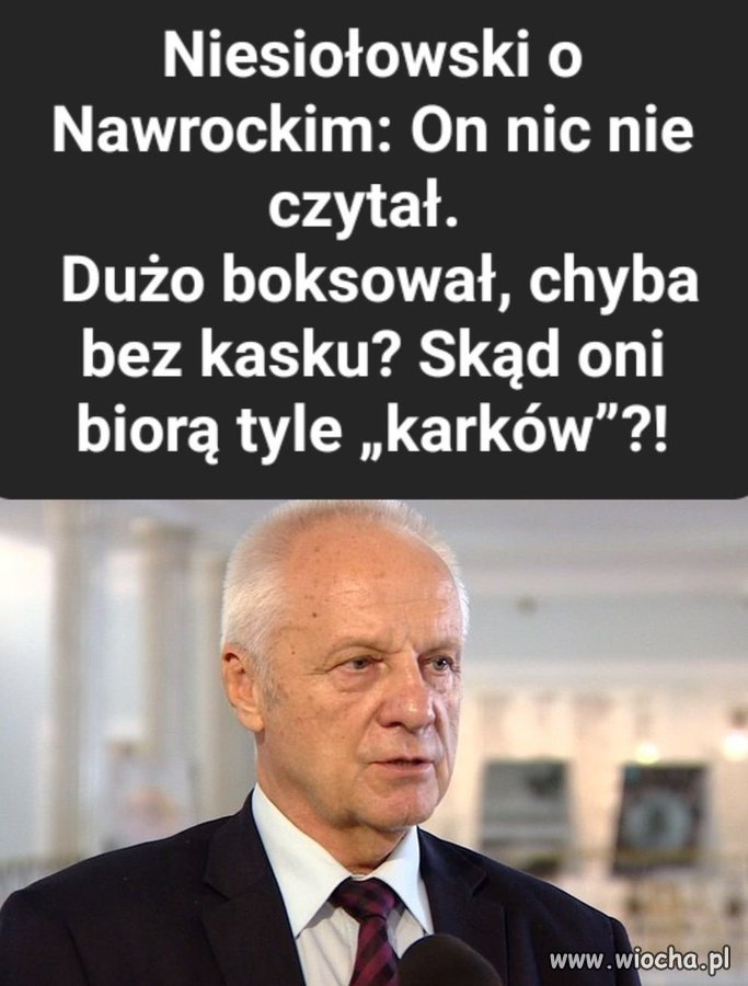 Kandydat pisu na prezydenta nie musi być mądry, musi być posłuszny