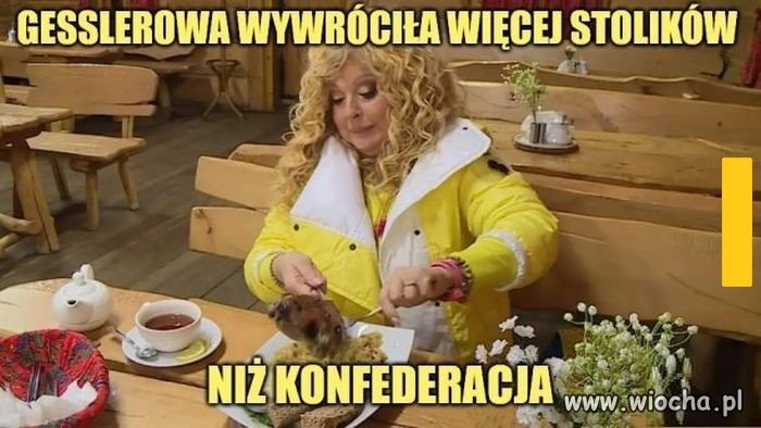 W konfie powitają ją