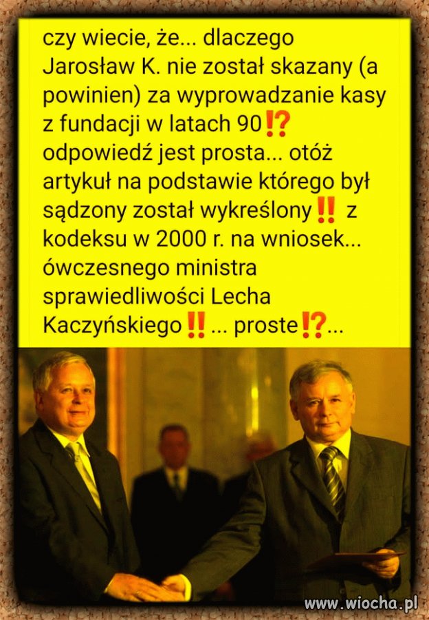 Jak nie wiedzieliście