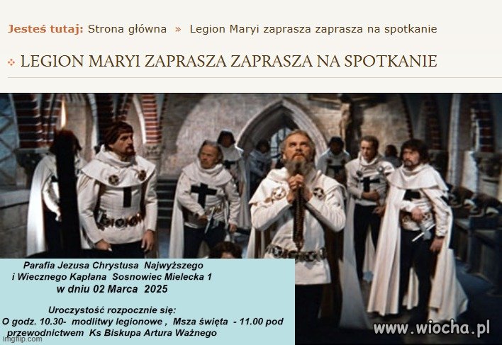 Jam jest Krzyżak, a nie g_j !