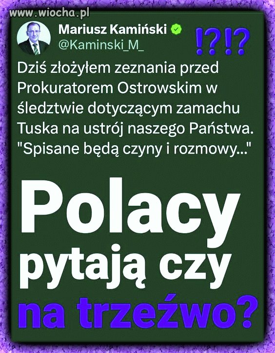 Cerata zeznawał