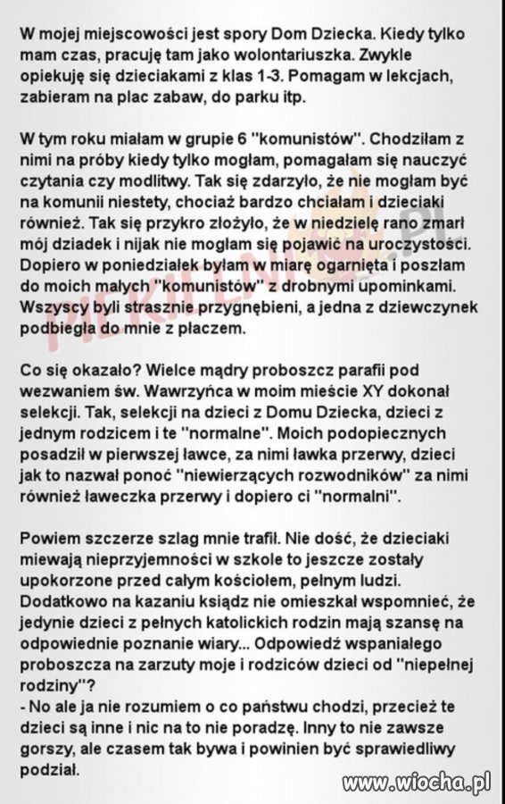 Przykłady takie można mnożyć a mnożyć.