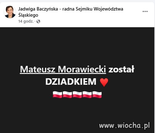 Moritz  został dziadkiem...