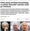 Podobno dostał też naklejkę ''Dzielny Pacjent''