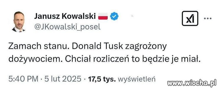Dzban bez ucha...Niedobrze się stało, że odstawił leki...