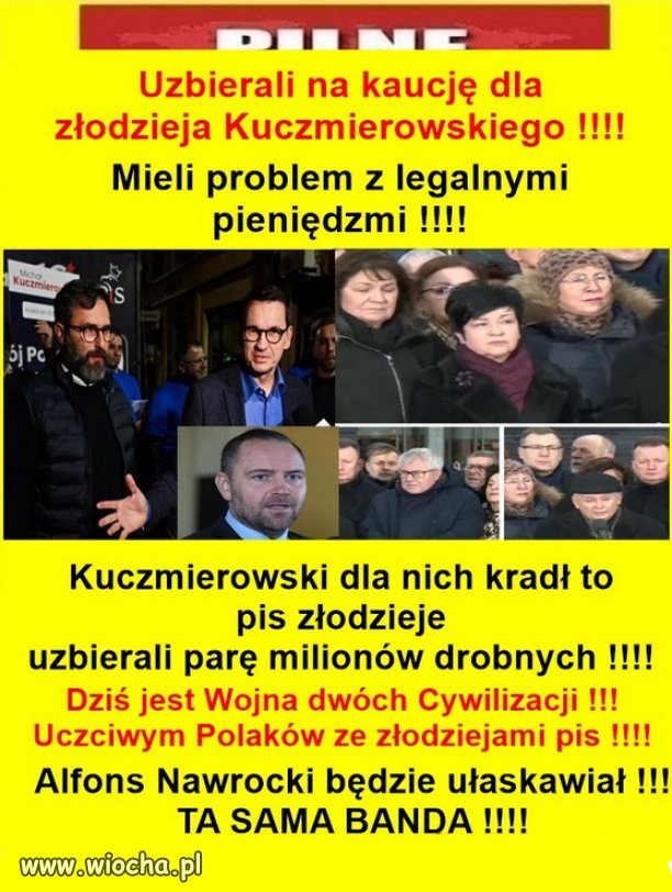 Alfons Nawrocki ostatnia deska ratunku złodziei PiSu!