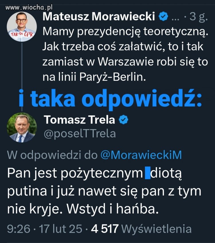 Matołuszek dał głos i dostał piękną odpowiedź ...