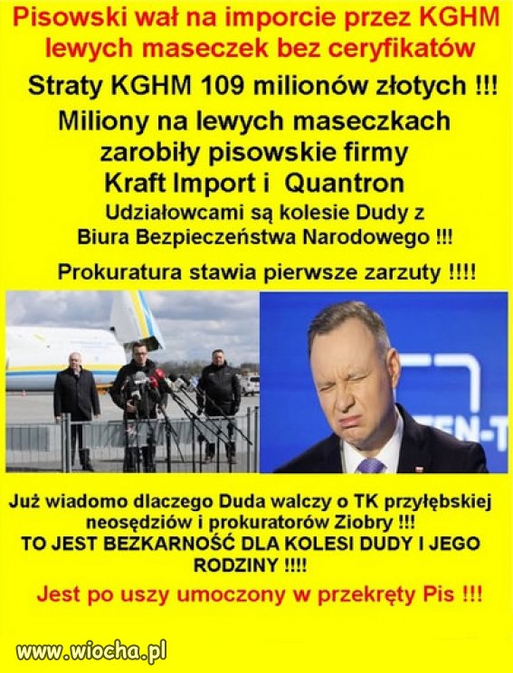 I to ma byc Prezydent? Co za wstyd. Skandal!