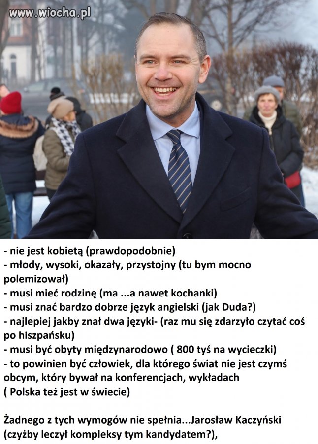 Idealny obywatelski kandydat wg. prezesa
