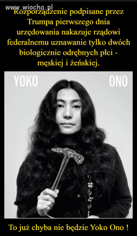 Już nie Yoko Ono 