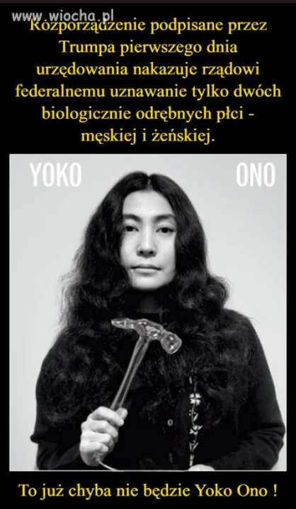 Już nie Yoko Ono 