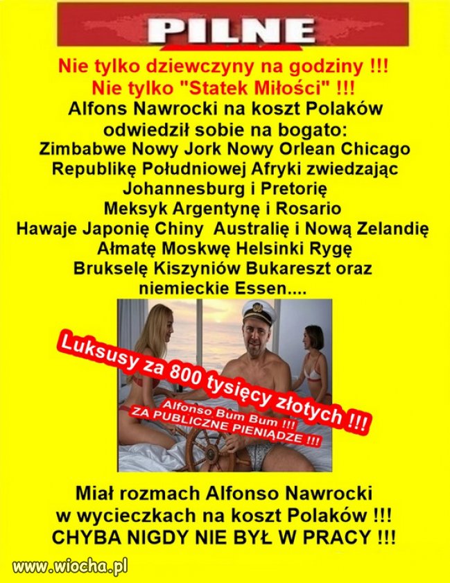 Kolejny PiSowski kłamca i oszust pcha się do pałac