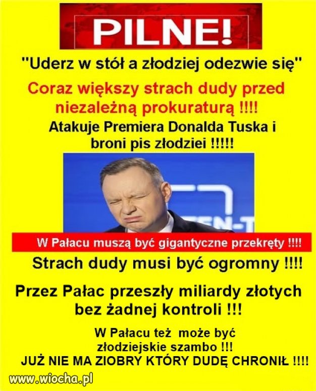 Ochraniarz przestępców i złodziei Mafii PiSu!