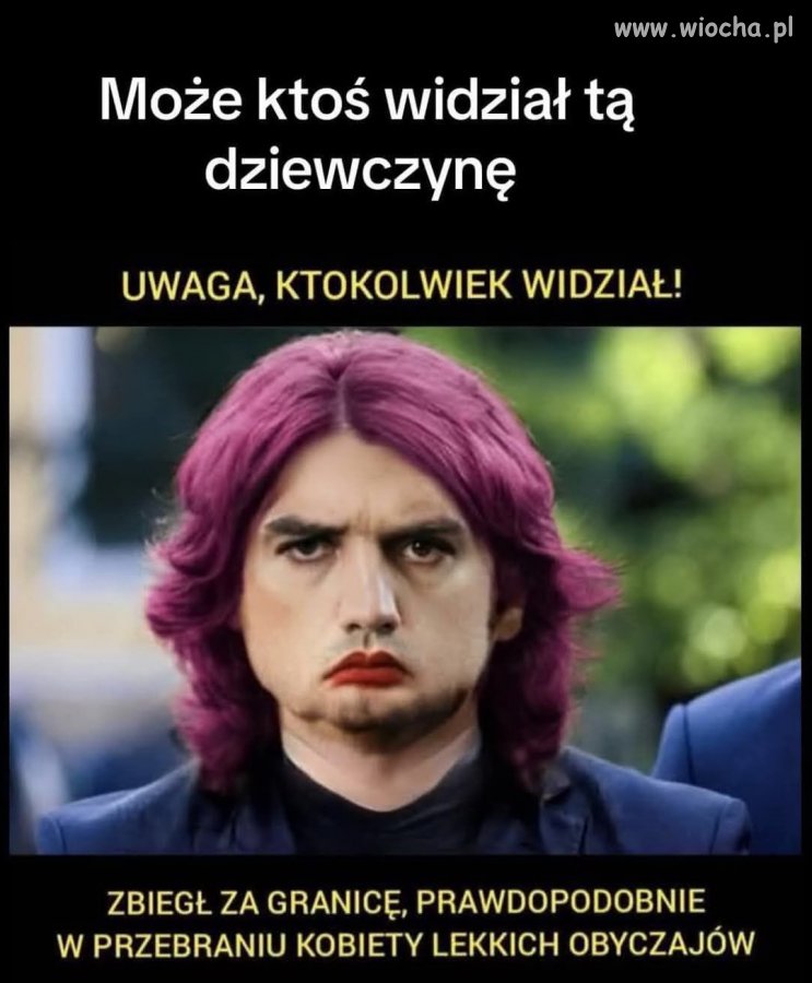 Coś mi się zdaję, że już go nie zdążą aresztować
