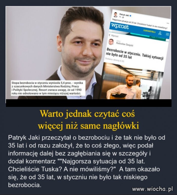 Jaki dzban z tego debila Jakiego...nie dość że złodziej!