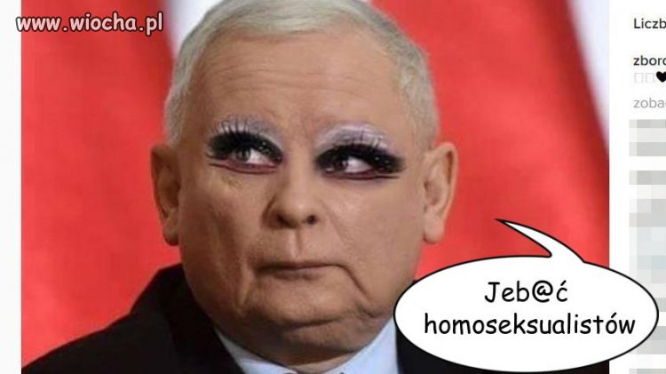 Paradoksalnie tęczową starą ciotę popierają ludzie