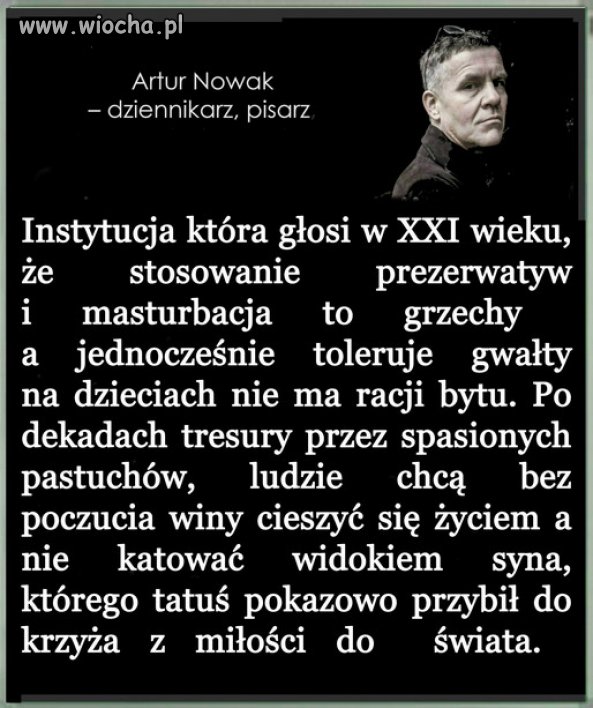 "Wiara", z której trzeba się leczyć.