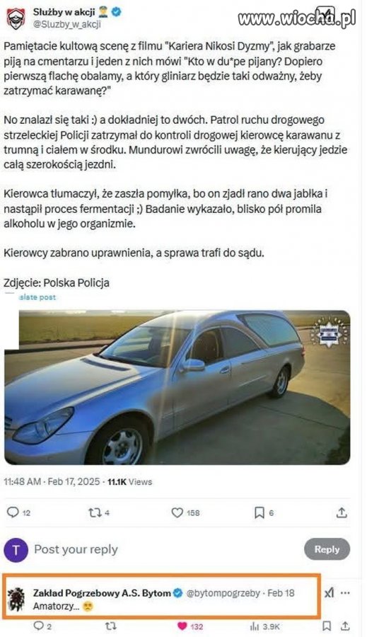Trochę wstyd za chłopaków
