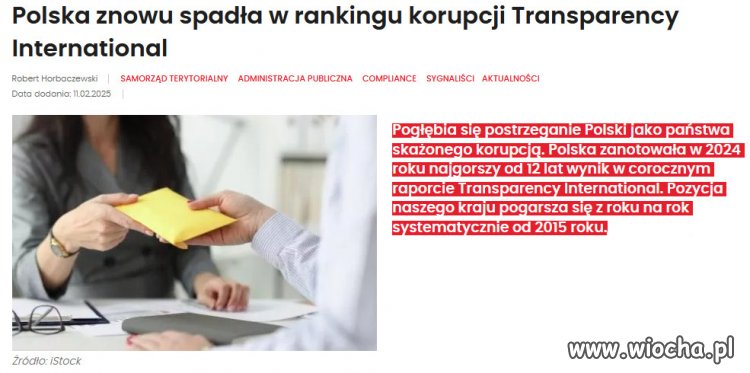 Rezultat lat rządów PiSu w Polsce!