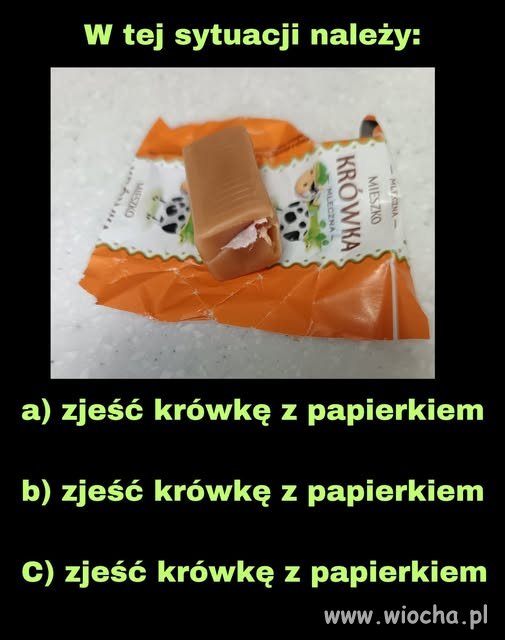Odpowiedź "A" 