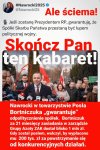 Nawrocki ściemnia i kłamie co ryj otworzy