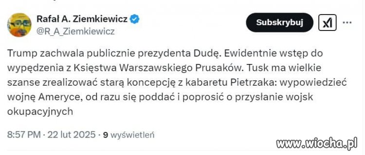 Trump upokarza Dudę