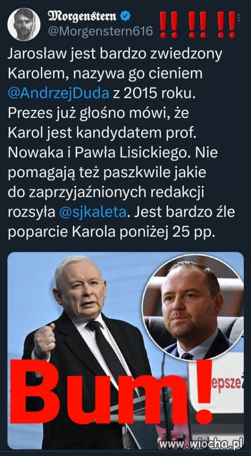 Ale jak to, gorszy od Dudy ?