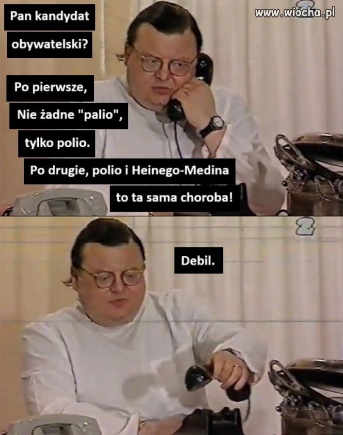 Noшogrodzki mówi, że hajnego medinę. A to już islamem zalatuje.