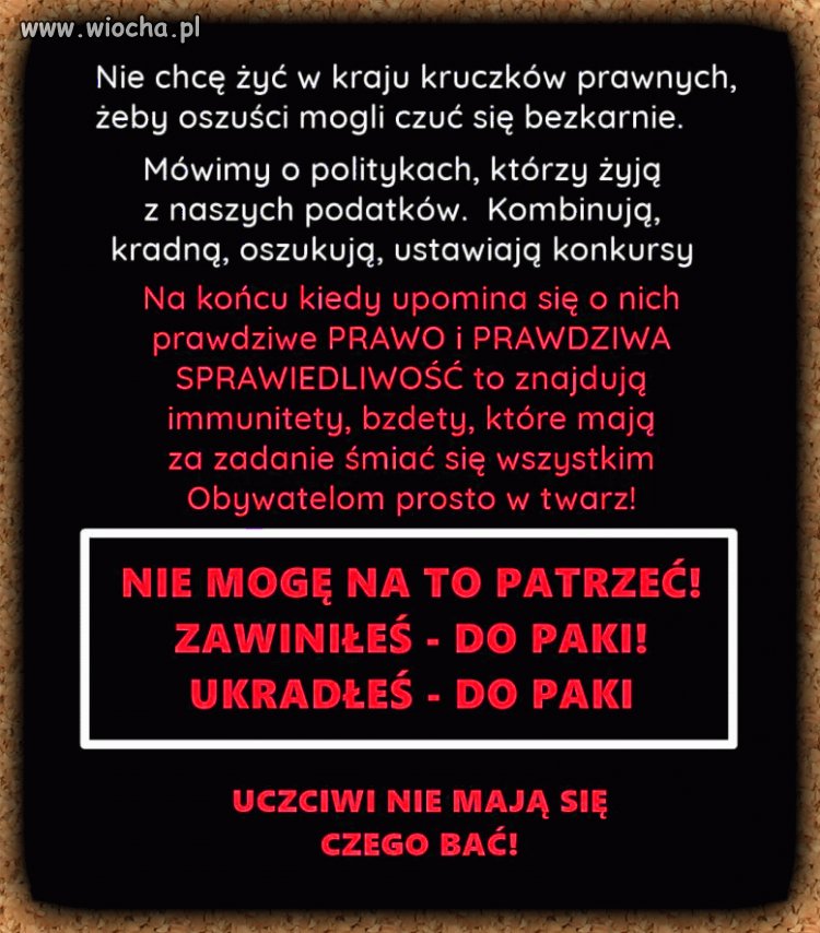 Po co te wszystkie cyrki?