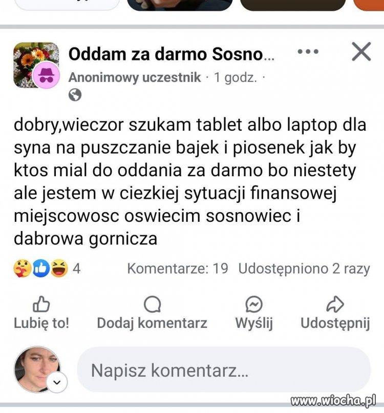 Pilnie laptop albo tablet 