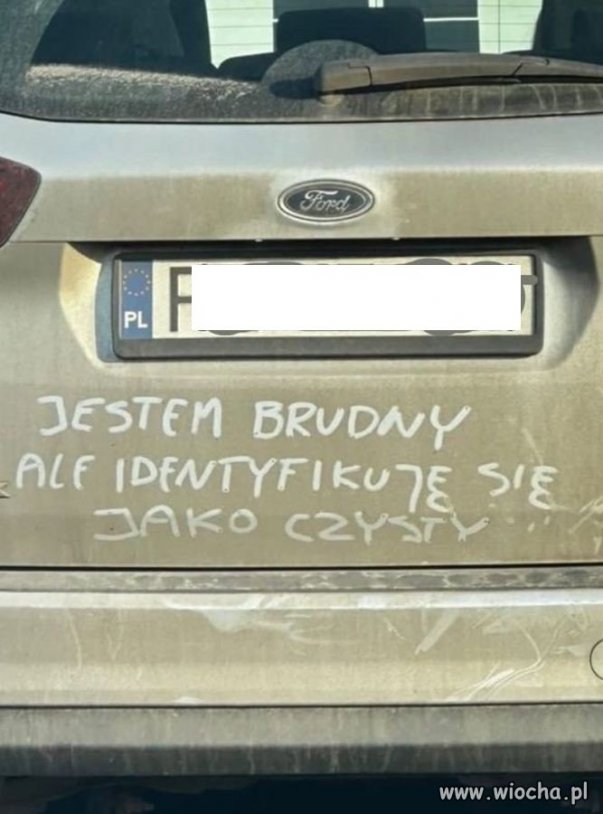 Ja tam widzę czyste autko,