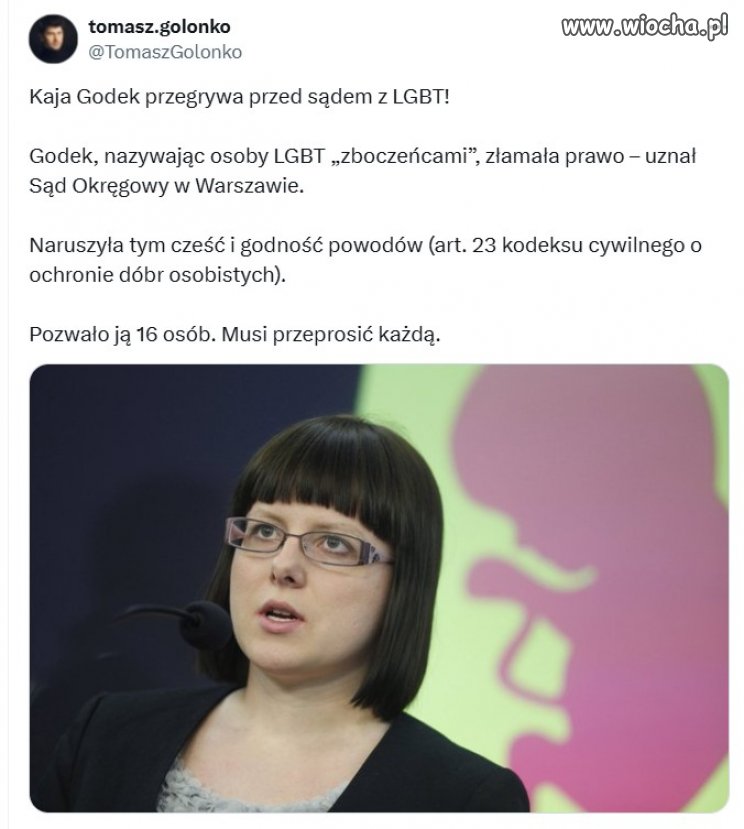 I cyk! Już żebrze o kasę na apelację