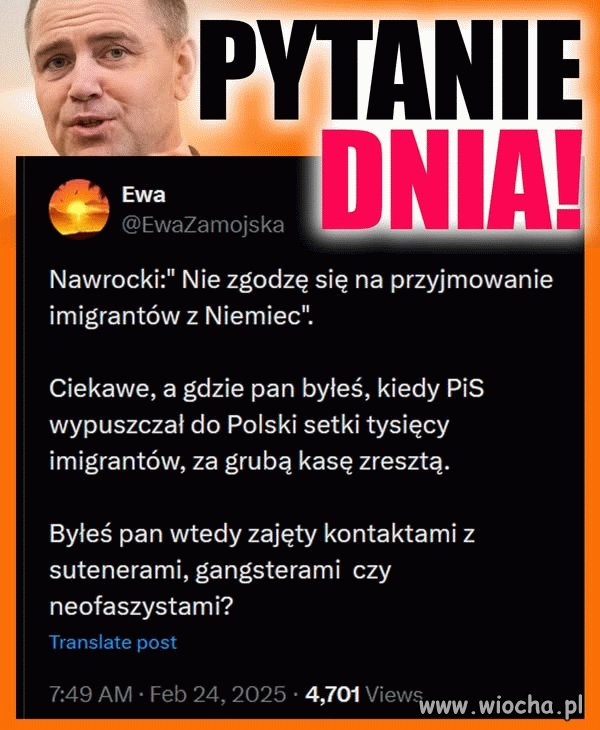 Alfons, pytanie do ciebie
