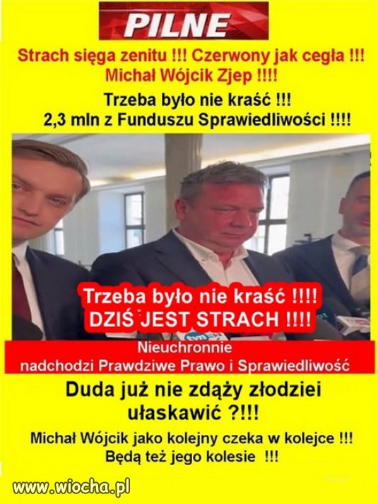 Złodzieje PiSu łączcie się w strachu...