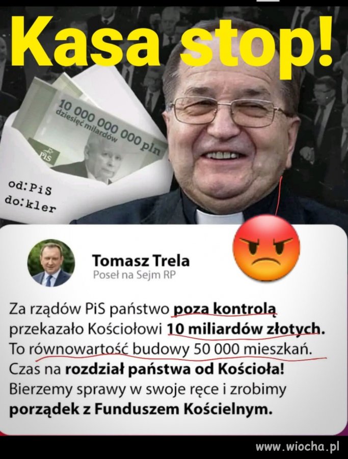 Kto z Was jest za rozdziałem kościoła od Państwa ?