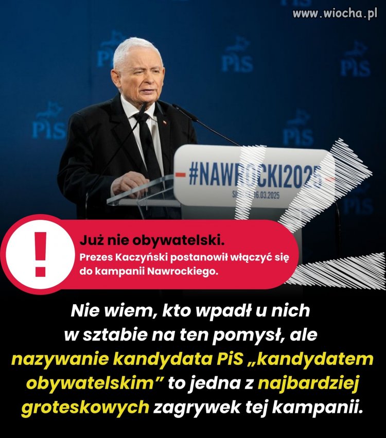 Już nie obywatelski ...