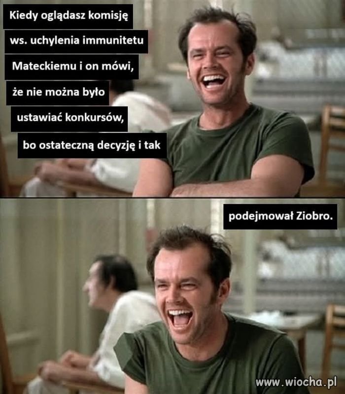 Czyli jak podejmował Ziobro
