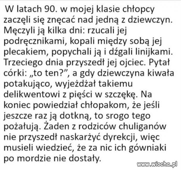 Stara szkoła...