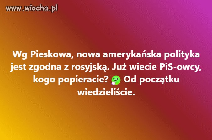 Co wy na to pisowskie kundle?
