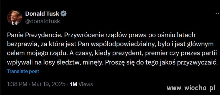 Mocna odpowiedź premiera. Duda nie wiedział, co odpowiedzieć