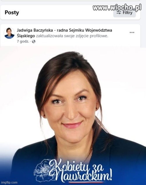 Pani Jadzia popiera pana Lolka.