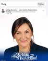Pani Jadzia popiera pana Lolka.