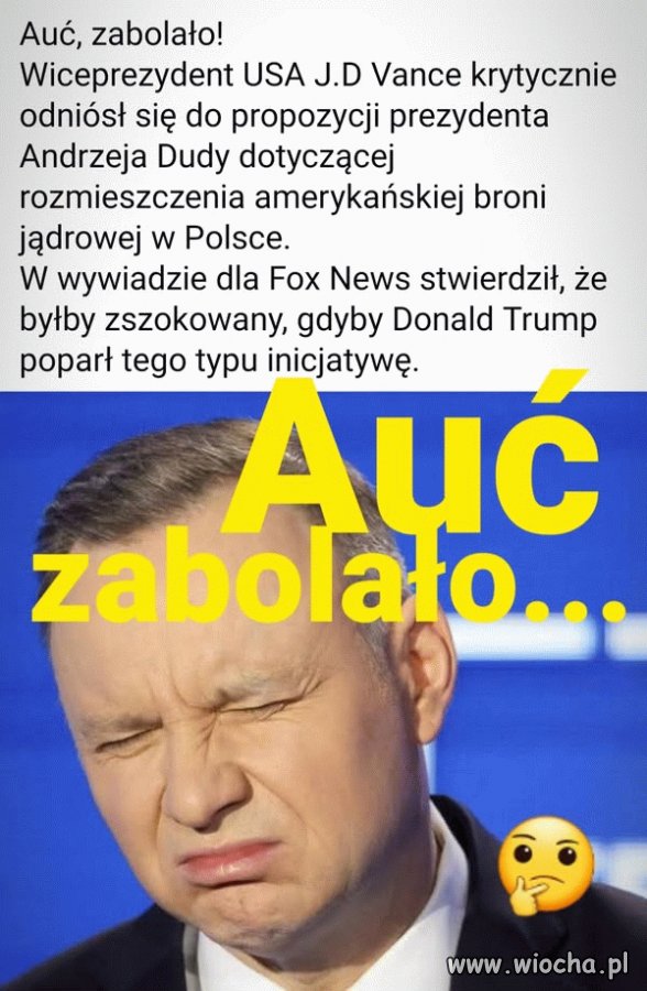 Anżej kolejny raz udowadnia, że jest debilem