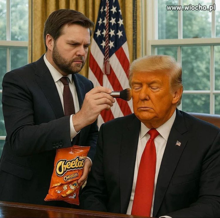 Sekret pomarańczowej twarzy Donalda Trumpa. 