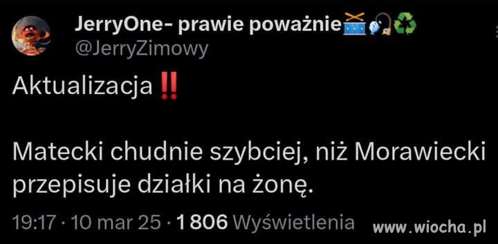 Z ostatniej chwili !