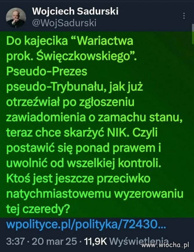 To jest jeden wielki ship of fools. Jeb*ać to !