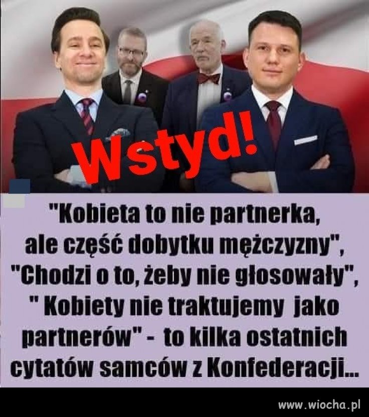 Cześć dziewczyny. Czy któraś z Was nadal chce głosować na tych idiotów?