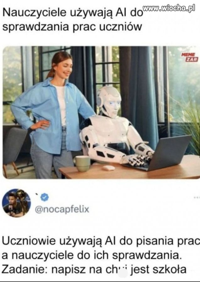 Uczniowie AI, nauczyciele AI 